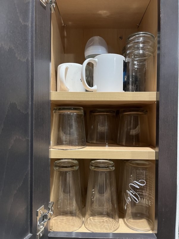 Cups in a Cupboard