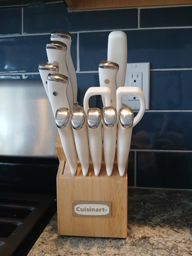 Knives in Knife Block