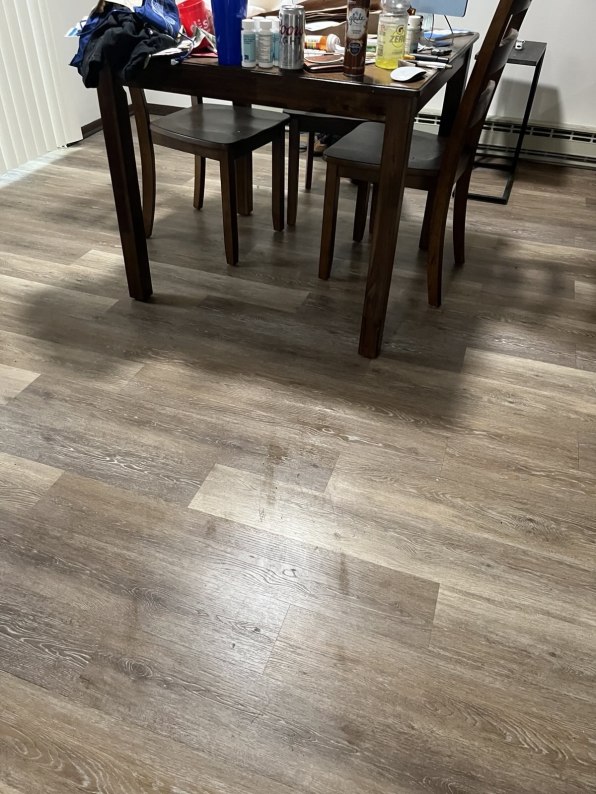 Clean Floor with Table